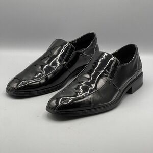Stacy Adams Men's 8 Shoes Black Slip On PU Tuxedo 41190B